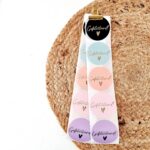 Sticker | Gefeliciteerd (5 varianten) | 10 stuks