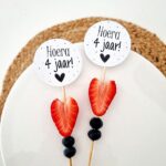 Traktatieprikker | Hoera 1 t/m 10 jaar - Afbeelding 3