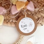 Verjaardagsticker met naam | Vlinders