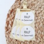 Sticker | Ik knijp er tussenuit! | 10 stuks