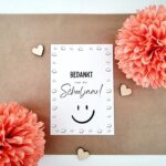Wenskaart | Bedankt voor dit schooljaar! (smiley)