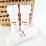 Bellenblaas met eigen tekst | bloemen | 8  stuks - Afbeelding 2