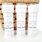 Bellenblaas met eigen tekst | Ik zwaai gedag | 8  stuks