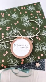 Cadeaupapier | Winter berries classic | 5 rollen - Afbeelding 5