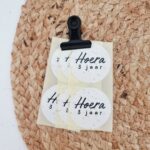 Sticker | hoera 1 t/m 10 jaar | 10 stuks - Afbeelding 2