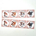 Verjaardagsticker met naam | Jungle dieren - Afbeelding 4