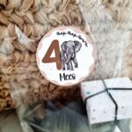 Verjaardagsticker met naam | Jungle dieren - Afbeelding 6