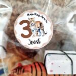 Verjaardagsticker met naam | Jungle dieren - Afbeelding 7
