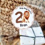 Verjaardagsticker met naam | Jungle dieren - Afbeelding 8