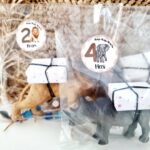 Verjaardagsticker met naam | Jungle dieren - Afbeelding 2