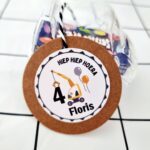 Verjaardagsticker met naam | Bouw voertuigen - Afbeelding 4