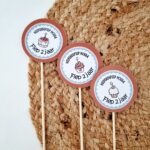 Traktatieprikker met naam | verjaardag - cupcakes - Afbeelding 4