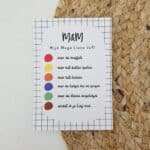 Cadeaukaart | M&M juf