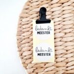 Stickers | Bedankt meester