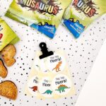 Sticker | Hiep hiep hoera dinosaurus | 10 stuks