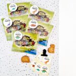 Sticker | Hiep hiep hoera dinosaurus | 10 stuks - Afbeelding 2