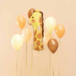 Cijferballon | giraf | nummer 1 - Afbeelding 3