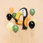 Cijferballon | Toekan | nummer 4 - Afbeelding 2