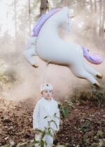Folieballon | Unicorn (springend) - Afbeelding 3