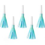Party toeters blauw | 6 stuks