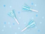 Party toeters blauw | 6 stuks - Afbeelding 2