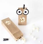 Craft blokbodem zak + venster |  5 stuks - Afbeelding 2