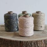 Touw |  roze-goud | 50 meter - Afbeelding 2