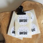 Sticker | Hiep hiep hoera | 10 stuks