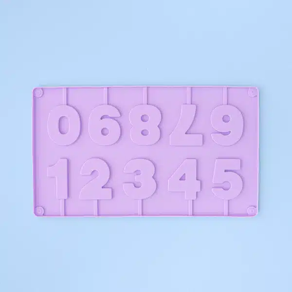 Produktbild_Silikonform_Stiel_Unterseite Malnummers - Afbeelding 1