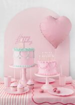 Taartkaarsjes | happy birthday roze - Afbeelding 3