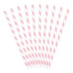 Rietjes | wit met roze strepen