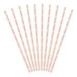 Rietjes | roze met goud
