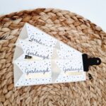 Sticker vaantje | Geslaagd | 10 stuks