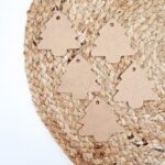 Cadeaulabel kerst |  Craft kerstboom  | 5 stuks