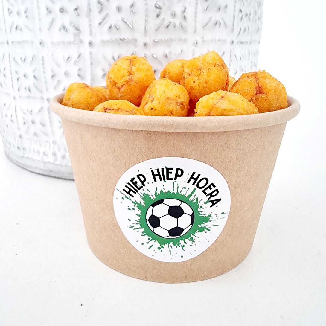 bakje-voetbal-1 Craft bakjes | 10 stuks - Afbeelding 1