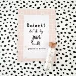 Wenskaart | Bedankt dat ik bij jou mocht groeien en bloeien - Afbeelding 3