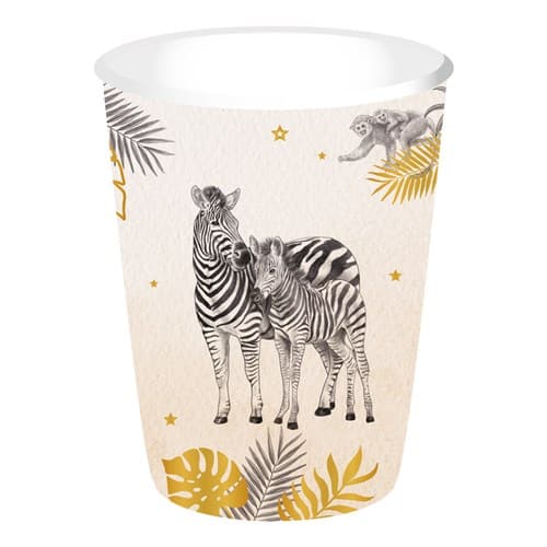 bekers-baby-safari-nude-250ml-8st-25118-nl-G Bekers | baby safari - Afbeelding 1