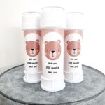 Bellenblaaslabel | beregezellig | 8 stuks