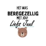 Verjaardagsticker met naam | Beregezellig - Afbeelding 2