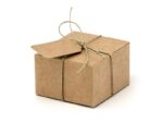 Craft doosje met labels |  10 stuks