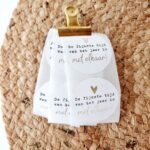Kerststicker | De fijnste tijd van het jaar is met elkaar! | 10 stuks