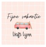 Verjaardagsticker met naam | Fijne vakantie - Afbeelding 2