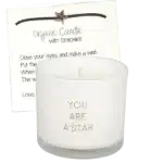 Geurkaars met armband | You are a star