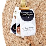 Kerststicker | Gezellige Feestdagen | 12 stuks