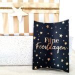 Gondeldoosje | Fijne feestdagen (sterren)  | 5 stuks
