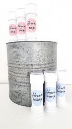 Bellenblaaslabel | hoera een broertje | 8 stuks - Afbeelding 2