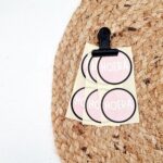 Sticker | Hoera zwart | 10 stuks - Afbeelding 5