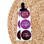 Sticker | Knuffel, kus en liefs | 12 stuks