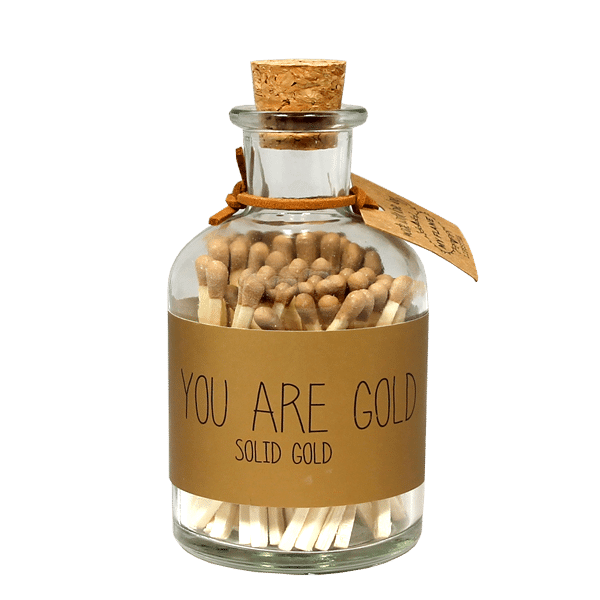 my-flame-lifestyle-goud-you-are-gold Lucifer in pot | You are gold - Afbeelding 1