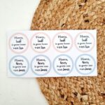 Geboortesticker met naam | Grote broer of zus - Afbeelding 2